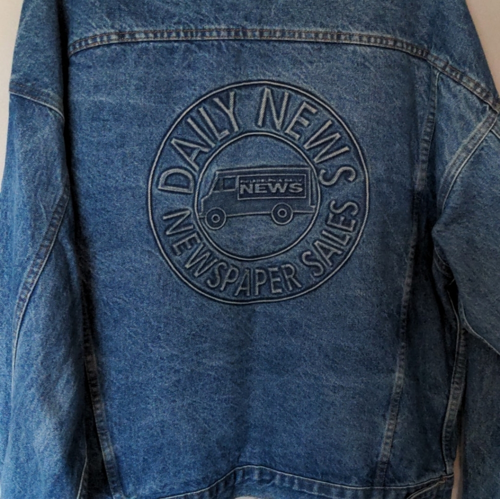 Daily News Unique Vintage Jean Jacket